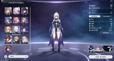 [Star Rail] AR 38 Jingliu + Cone + Gepa + 3k Jade + 13 Pass