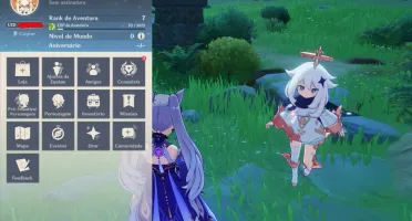 DILUC E KEQING AR 7 + ALGUNS PERSONAGENS