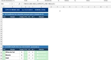 Tabela da Copa 2026 no Excel com Jogos da FIFA para Editar