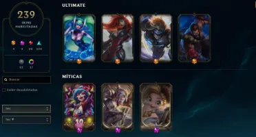 Conta lolzin 239 skin gold 2