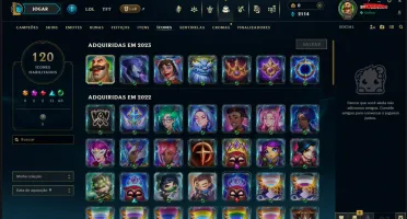[Entrega Instantânea] - 31 Skins - 76 Campeões - Full Acesso