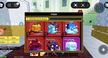 Conta de roblox blox fruits