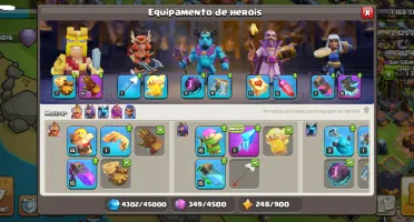 Conta Topzera Cv17 + Liga Lendária + 6 Construtores