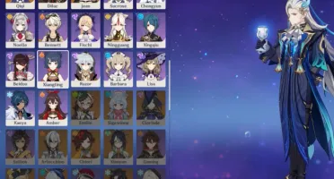 Conta genshin america Ar 56 11 personagens de 5 STAR