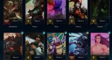 CONTA PLAT 1 - 75 PdL - 60% WR - 64 CAMPEÕES