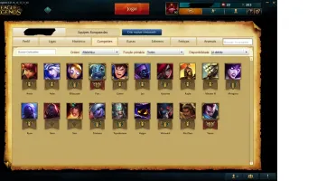 Conta League of Legends No Ranked