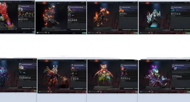 CONTA DOTA 2 ARCANA SPECTRE +1 A ESCOLHA, INVOKER KID ETC...