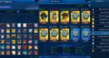 Acc Forte e Boa Servidor: LA-Omegamon