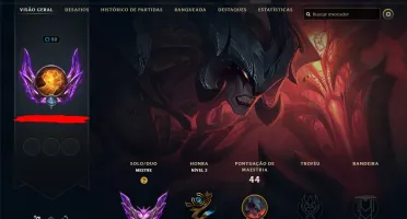 CONTA MESTRE MMR NEUTRO COM ESSENCIA PRA TROCAR DE NICK