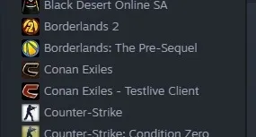 Conta Steam 10 anos com varios jogos