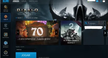 Conta Bizzard (WoW basico, Diablo, Starcraft)