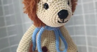 Amigurumi Leão de Crochê