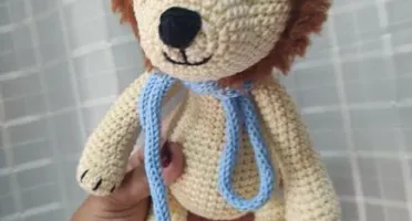 Amigurumi Leão de Crochê