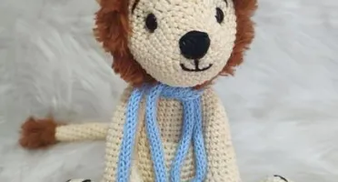 Amigurumi Leão de Crochê