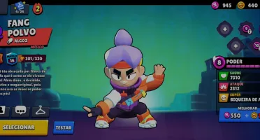 Conta de brawl star com skins, brawlers míticos e hipercarga