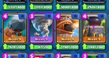 Conta Clash Royale, REI 12, Todas as cartas - Leia