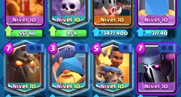 Conta Clash Royale, REI 12, Todas as cartas - Leia