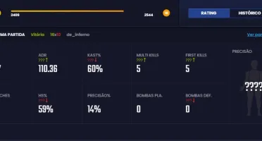 CONTA LVL 17 GC/ AGUIA 2 MM/ LVL 5 FACEIT (PODEMOS NEGOCIAR)