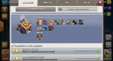 Conta Clash of Clans CV 12