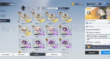Conta tower of fantasy SV: Pegasus