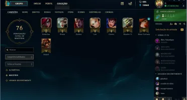 Vendo conta unranked nivel 30 de league of legends