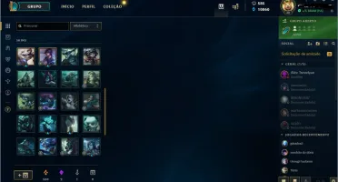 Vendo conta unranked nivel 30 de league of legends