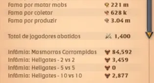 Conta de Albion Online