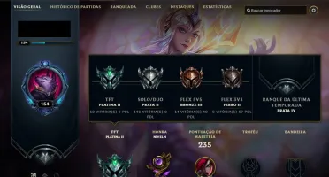 Conta LoL / TFT