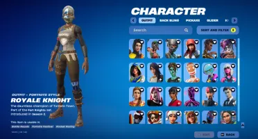 Conta fortnite OG/tryhard com 243 skins e vários itens raros