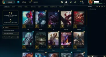 Smurf Gold4 Skins/Espólio