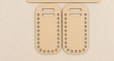 Kit 3 Bases para Crochê em Impressão 3D