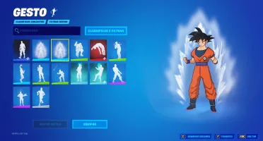 Conta Fortnite Melhores skins