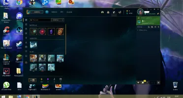 CONTA PLATINA 1 29 CHAMPS 1 SKIN MMR BOM 62% WINRATE