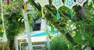 Varal de Estrelas em Crochê