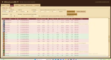 AlbionLucroBR PC | Análise de craft, refino e mercado |