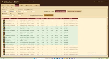 AlbionLucroBR PC | Análise de craft, refino e mercado |