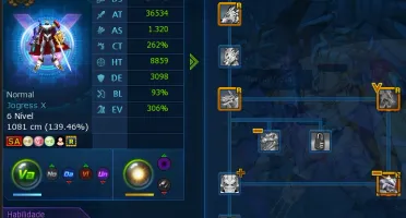 Conta Ladmo Omegamon Ox + Zeed + DB+ Roupa Perma + Ot Vice