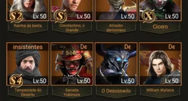 Conta de rise of empires