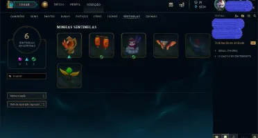 CONTA NVL 96 56 CHAMPS 17 SKINS E 72 ÍCONES POR R$50,00!