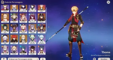 Conta magnifica HUtao Xiao Kokomi Shogun Top