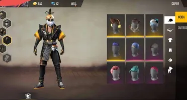Conta Free fire com 10 Personagens