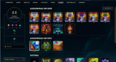 Conta ouro 2 com 32 Champs e 3 Skins