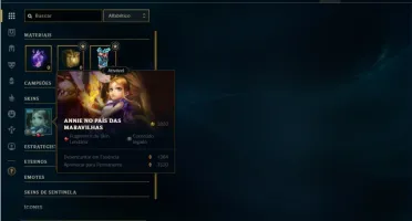 Conta ouro 2 com 32 Champs e 3 Skins