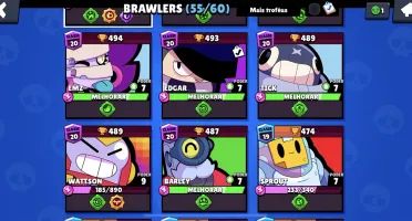 conta muito boa brawl stars lvl 123