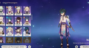 Conta genshin impact ar 51 - Xiao, Itto, Ayaka, Kokomi+