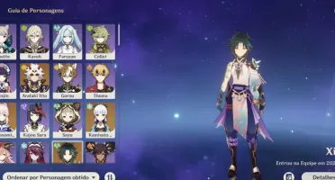 Conta genshin impact ar 51 - Xiao, Itto, Ayaka, Kokomi+