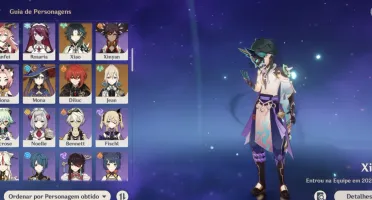 Conta genshin impact ar 51 - Xiao, Itto, Ayaka, Kokomi+