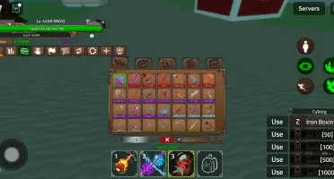 BLOX FRUITS KING LEGACY E FRUIT SEAS OLHAR A DESCRIÇÃO