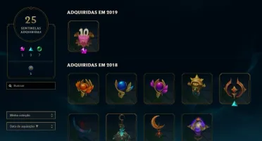CONTA LOL TODOS OS CHAMPS E 117 SKINS