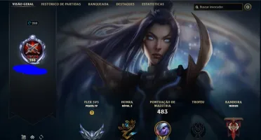 CONTA LOL TODOS OS CHAMPS E 117 SKINS
